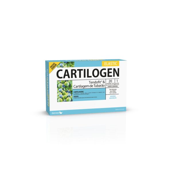 Cartilogen Elastic 20 ampolas - Dietmed